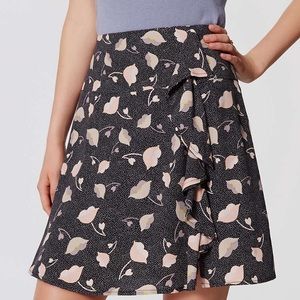 Loft Floral Fresco Skirt